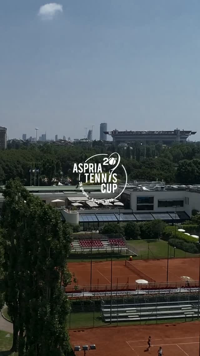 20 years. 1 city. Endless passion.
Milan is ready. A new chapter of tennis history is about to be written on the red clay.

🗓️ June 28 - July 5, 2026
🔗 Tickets live on Ticketone: www.ticketone.it/artist/aspria-tennis-cup/

#AspriaTennisCup2026 #TennisMilan #RedClay