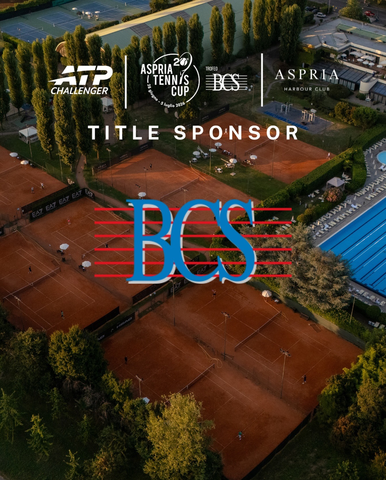 Da anni, @bcs_srl è al fianco dell’Aspria Tennis Cup come Title Sponsor, contribuendo alla crescita del torneo e accompagnandoci in un percorso fatto di passione e grandi emozioni. 🫰🏻