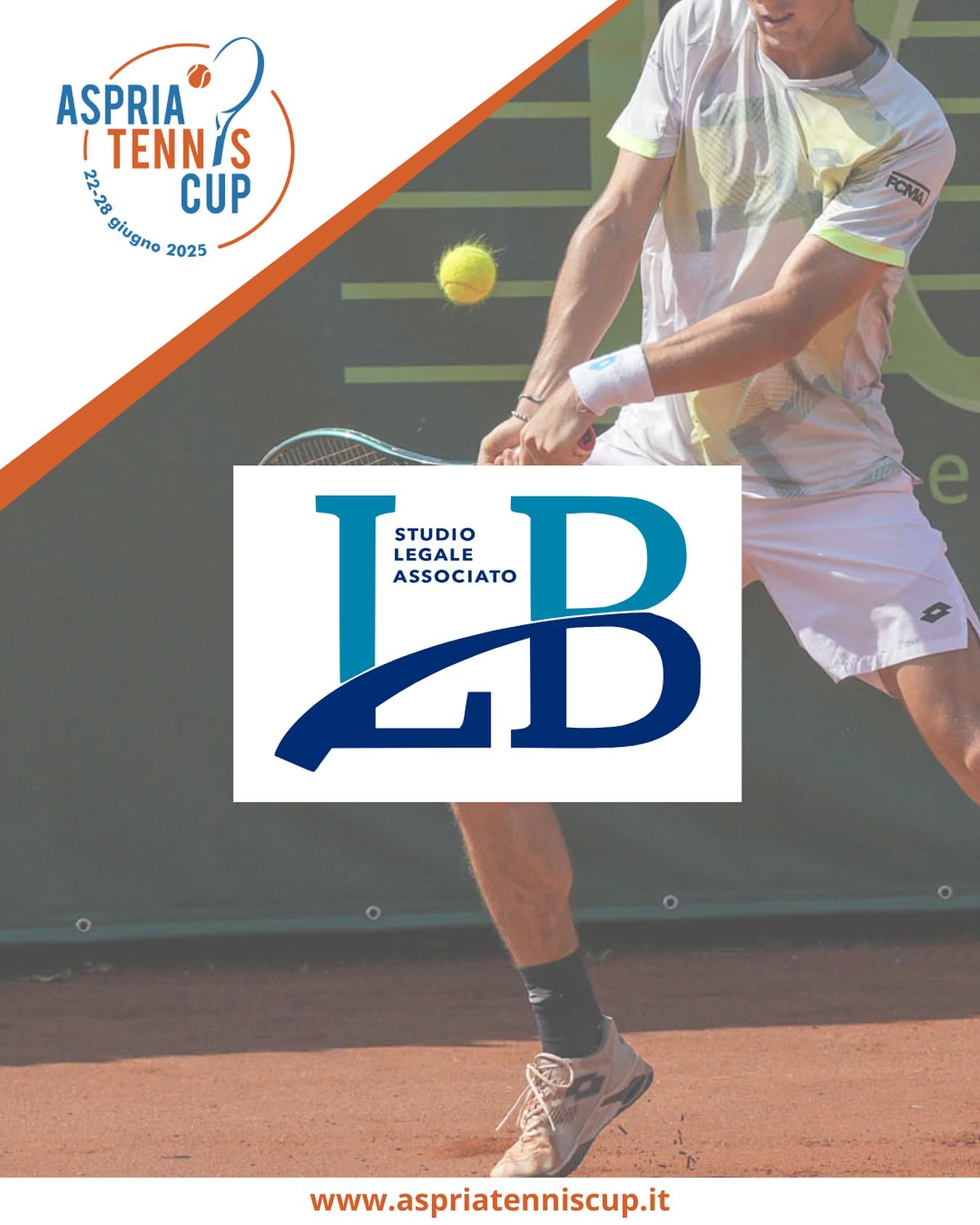 Siamo felici di annunciare l’ingresso di L&B - Studio Legale Associato Longo & Barelli tra gli sponsor ufficiali dell’Aspria Tennis Cup 2025.
Una collaborazione che unisce competenza, visione e passione per le sfide, dentro e fuori dal terreno di gioco.
#aspriatenniscup